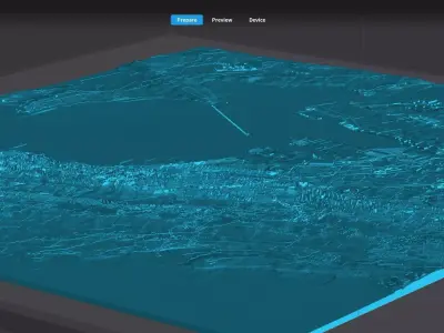 Cityscape Santander Spain 3D model