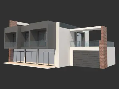 House 4 3D model purchase