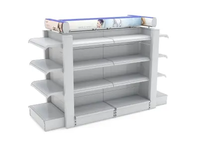 Cosmetic Shelf 3D model