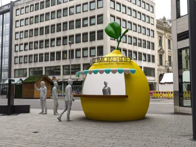 LiMON STAND Low-poly 3D model