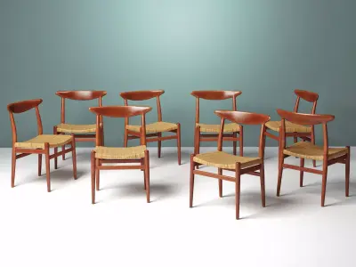 W2 Dining Chair 3D model