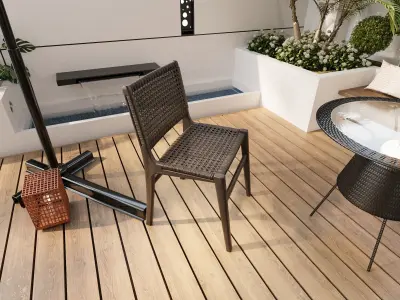 Balcony 3D model purchase