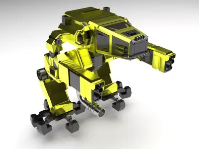 Mech Robot 3D model
