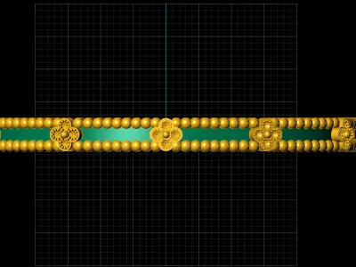 Van clif bracelet 3D print model