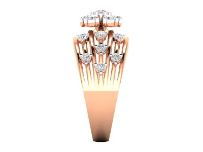  Women Ring Render 3dm STL MTL SLC JCD OBJ FBX Details 3D print model shop