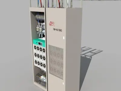 Telecom Power System 02 3D model