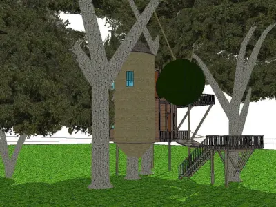Creative Design-Holiday Cabin-0153 3D model