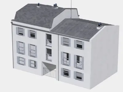Building at old church st  41  London 3D model