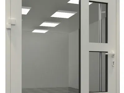 Aluminum Joinery Doors 3D model