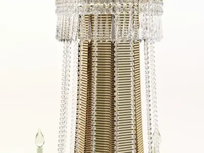 Classic Chandelier 3D model