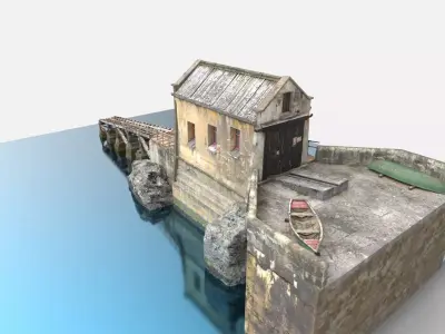 Old Shipyard 3D model