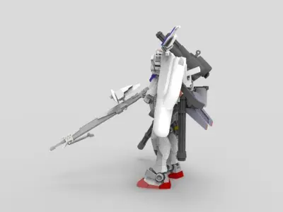 Gundam RX-78 EX-S Hyper 3D model