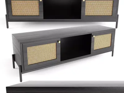  Previous Next Color palette Tv lowboard Vienna 3D model