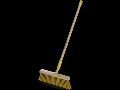 Brooms mops and window squeegees Broom 3D model
