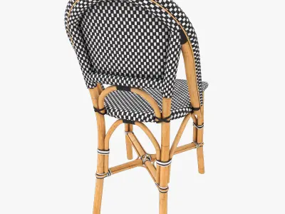 Patio Dining Side Chair 3D model