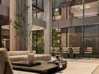 Modern House Design - Lumiere Maison 3D model