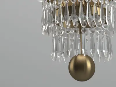 Chandelier 20 3D model