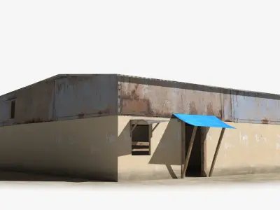 Slum x25 Low-poly 3D model purchase