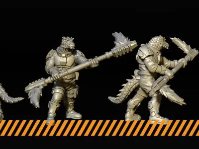 Draconians  3D print model