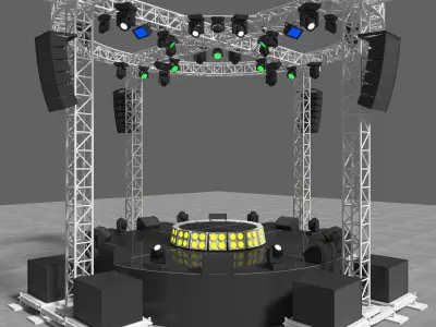 Collection Stage 1 3D Model Pack