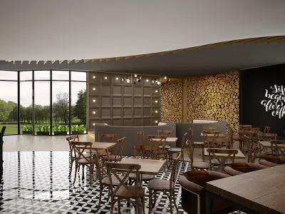 Coffee Shop 3D model