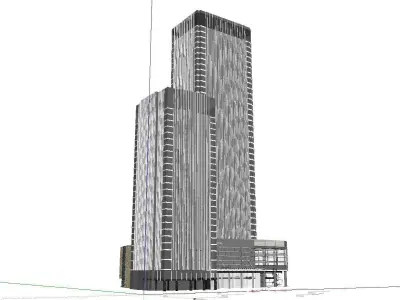 vacation spot-Resort-Fashion Leisure Hotel-0155 3D model