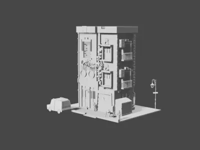building 3D model