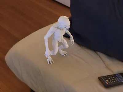 Alien Monster STL High-Detail Horror Creature for Resin or FDM 3D print model