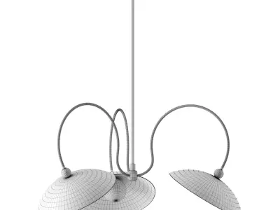 Primrose Chandelier by Blueprint Lighting 3D model