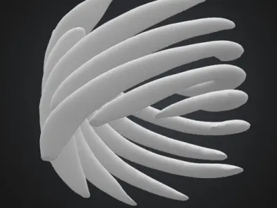 Scifi Object Shape Model 7 3D model