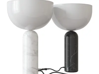 Table Lamp Collection 01 3D Model Pack