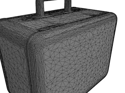 Space Grade First Aid Kit Low-poly 3D model