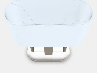 UPPVIND Table lamp 1 Low-poly 3D model