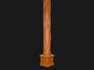 Ruins in Pillar 3D print model