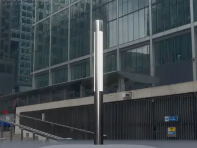 Light Column -8- Street Light -9- 3D model