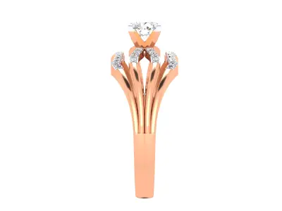 Women Ring  Render 3dm STL OBJ FBX MTLDetails 3D print model purchase