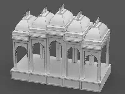 Indian Palace 3D model