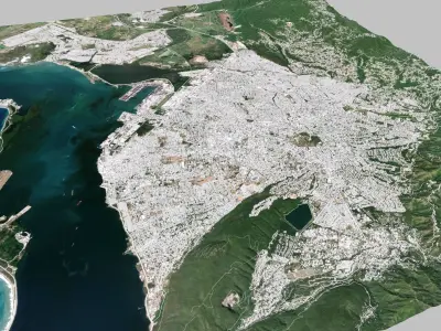 Cityscape Kingston Ontario Canada 3D model