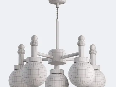 Pendant lamp LUFTSKIP 3D model