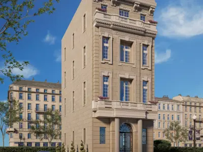 Neoclassical House 3D model