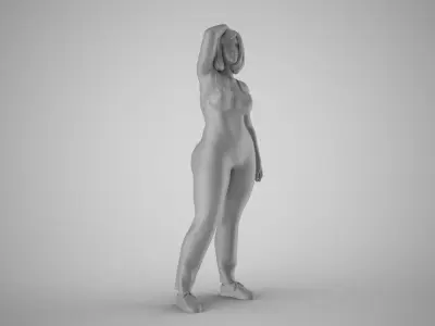 Plain Girl 5 3D print model