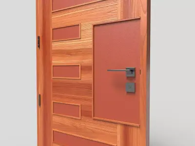 Door Design CG44D 3D model