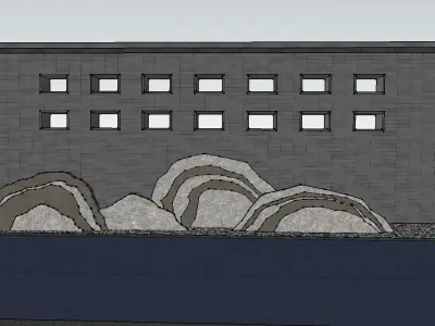Homestay-Chinese Courtyard 3D model