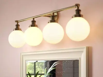 Knowles 4 - Light Dimmable Vanity Light Free 3D model