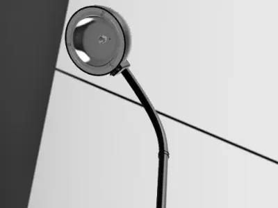 Table Lamp Low-poly 3D model