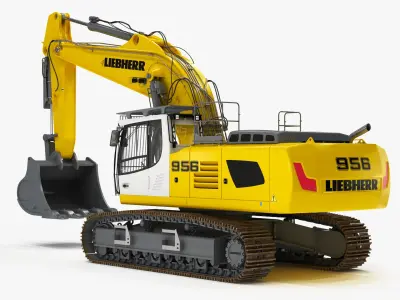  Tracked Excavator Liebherr R956 Litronic 