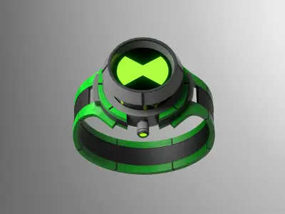 Omnitrix Upgraded Low-poly 3D model