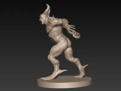 Demon Creature 3D model