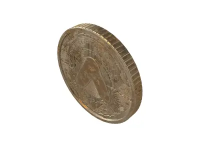 Anchor Protocol Coin v6 006 3D model