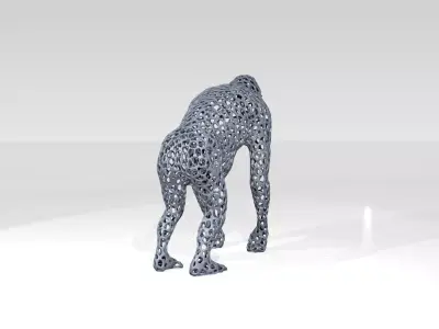 Orangutan Voronoi 3D model